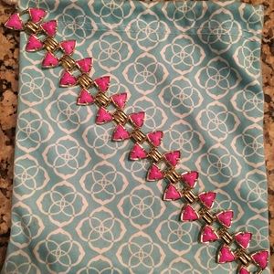 Kendra Scott Ripley Bracelet in Magenta